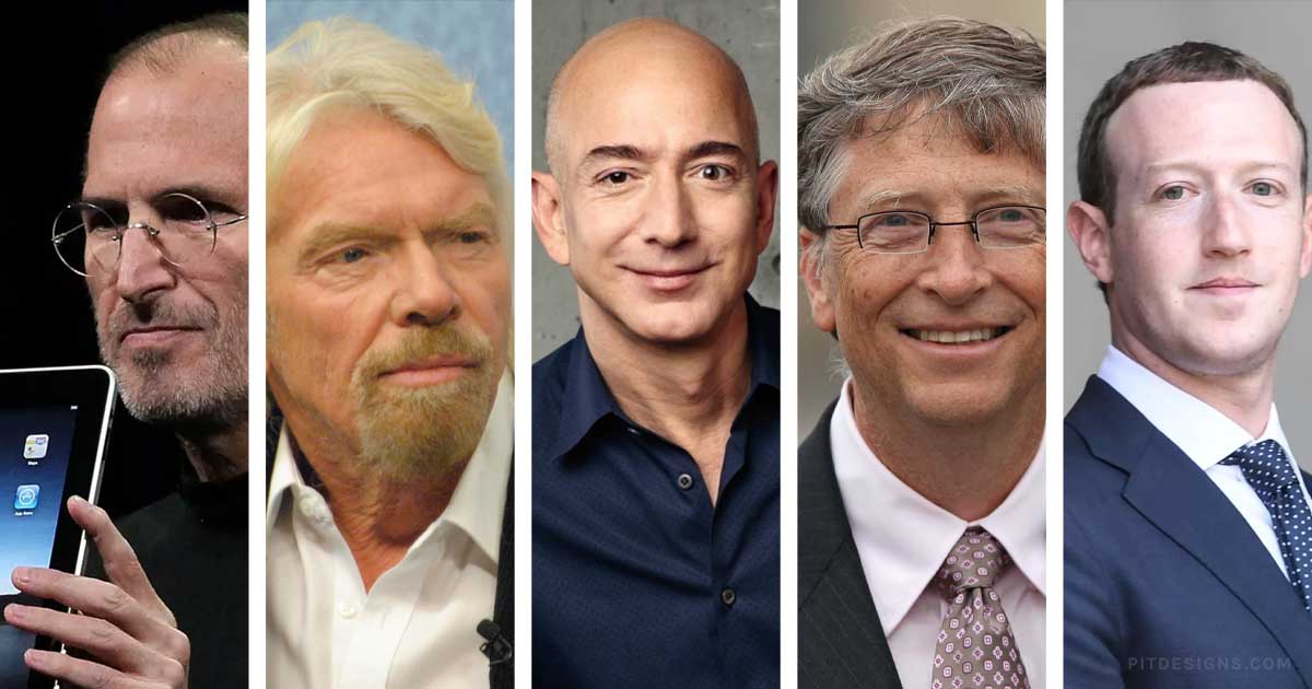 5-Famous-Entrepreneurs-Their-Way-to-Success