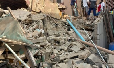 Lagos Building Collapse: Two-Storey Structure Crashes