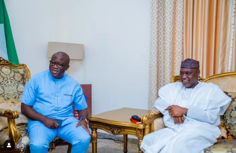 Fayemi Commends Oyebanji's Leadership in Uniting Ekiti