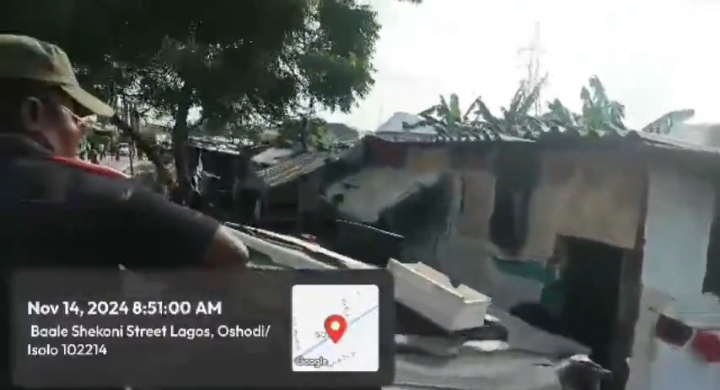 Lagos State Demolishes 138 Illegal Shanties Charging N100,000 Annual Rent