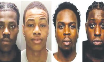 Four Nigerian Students in UK Sentenced to Jail for Violence