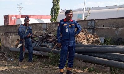 The NSCDC has arrested four suspected vandals in Niger State