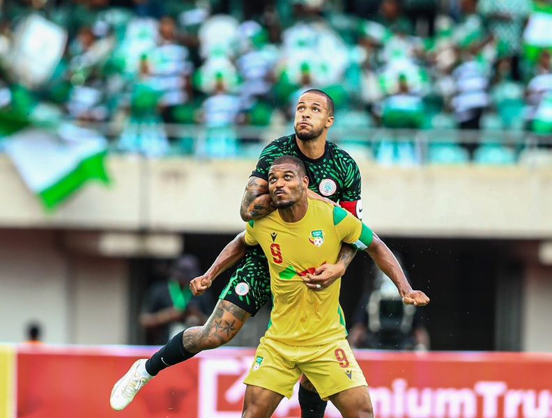 Super Eagles captain William Troost-Ekong says the team is determined to pick all the three points against Benin Republic